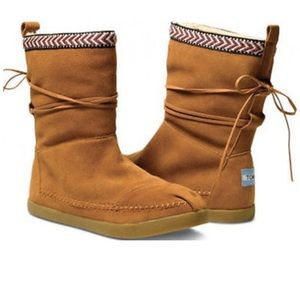 TOMS Nepal Boots Brown 8
